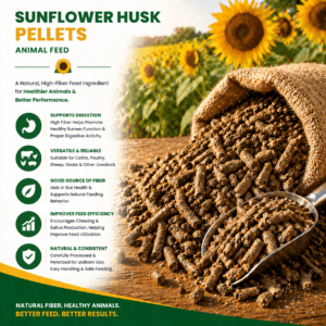 Sunflower Husk Pellets